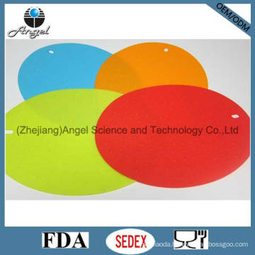 Anti Skid Silicone Placemat, Silicone Coffee Mat Em10